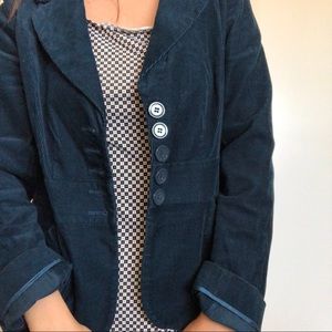 deep blue halogen corduroy jacket!
